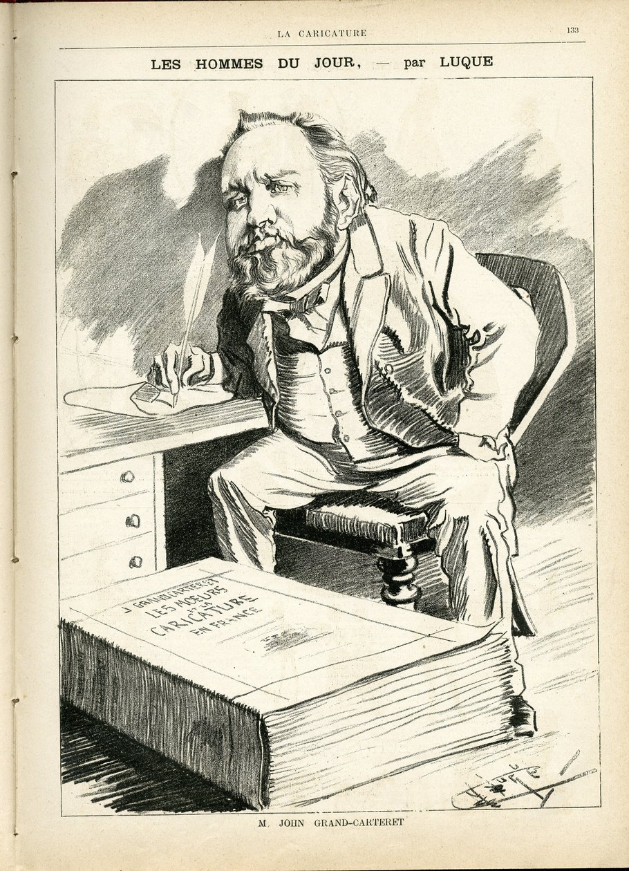 Ilustrace Manuel Luque (1854-1919) v La Caricature (1880) od Manuel Luque