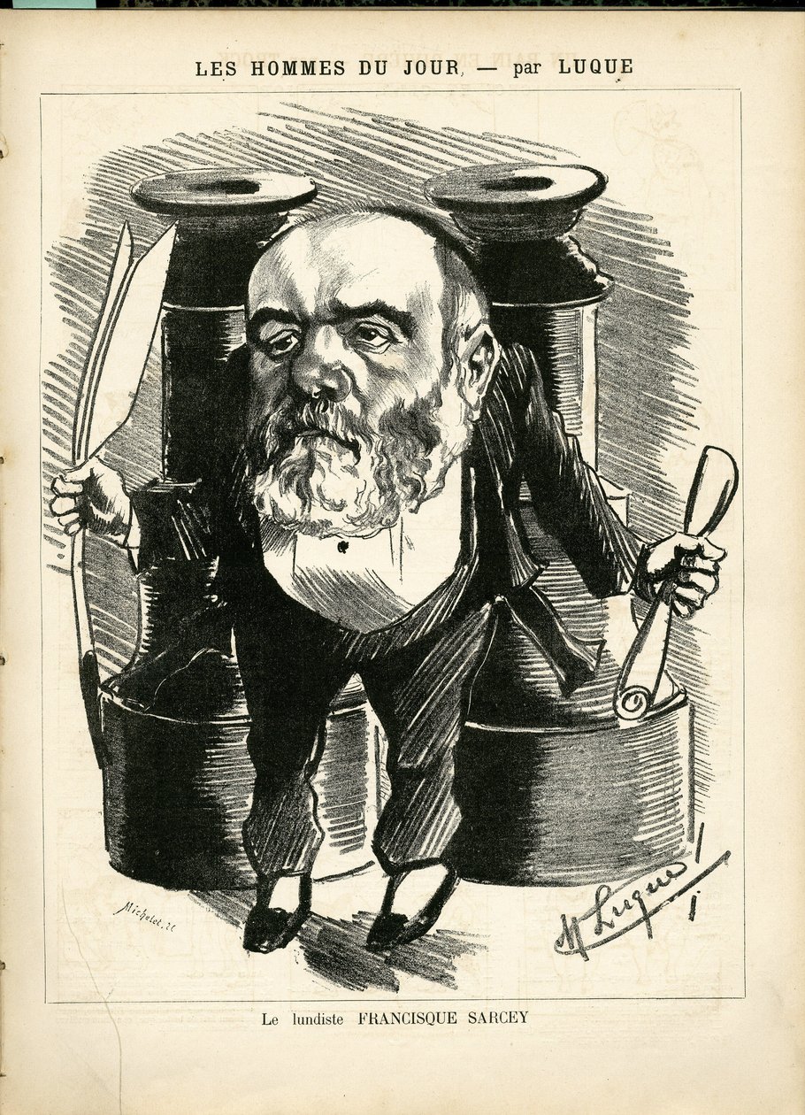 Ilustrace Manuel Luque (1854-1919) v La Caricature (1880) od Manuel Luque