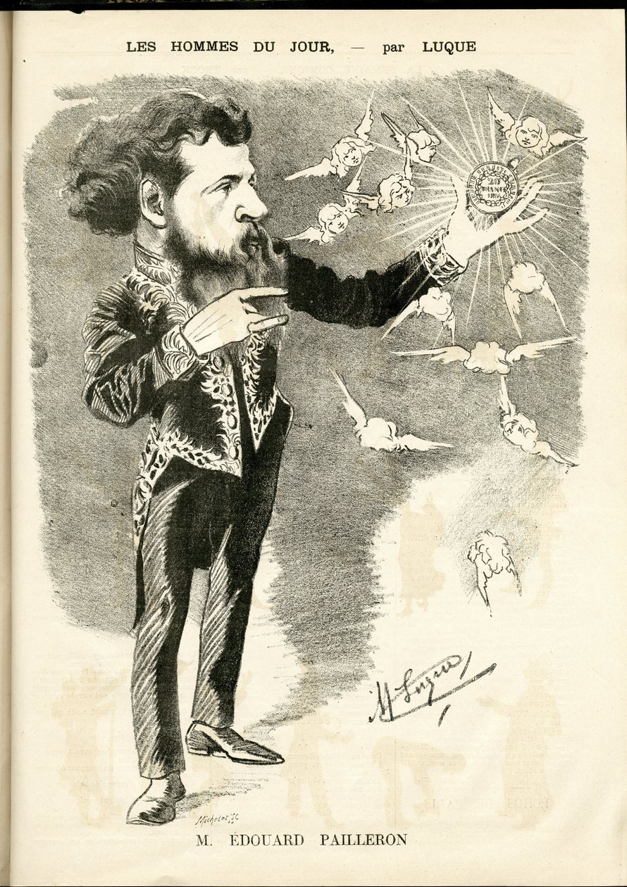 Ilustrace Manuel Luque (1854-1919) v La Caricature (1880) od Manuel Luque
