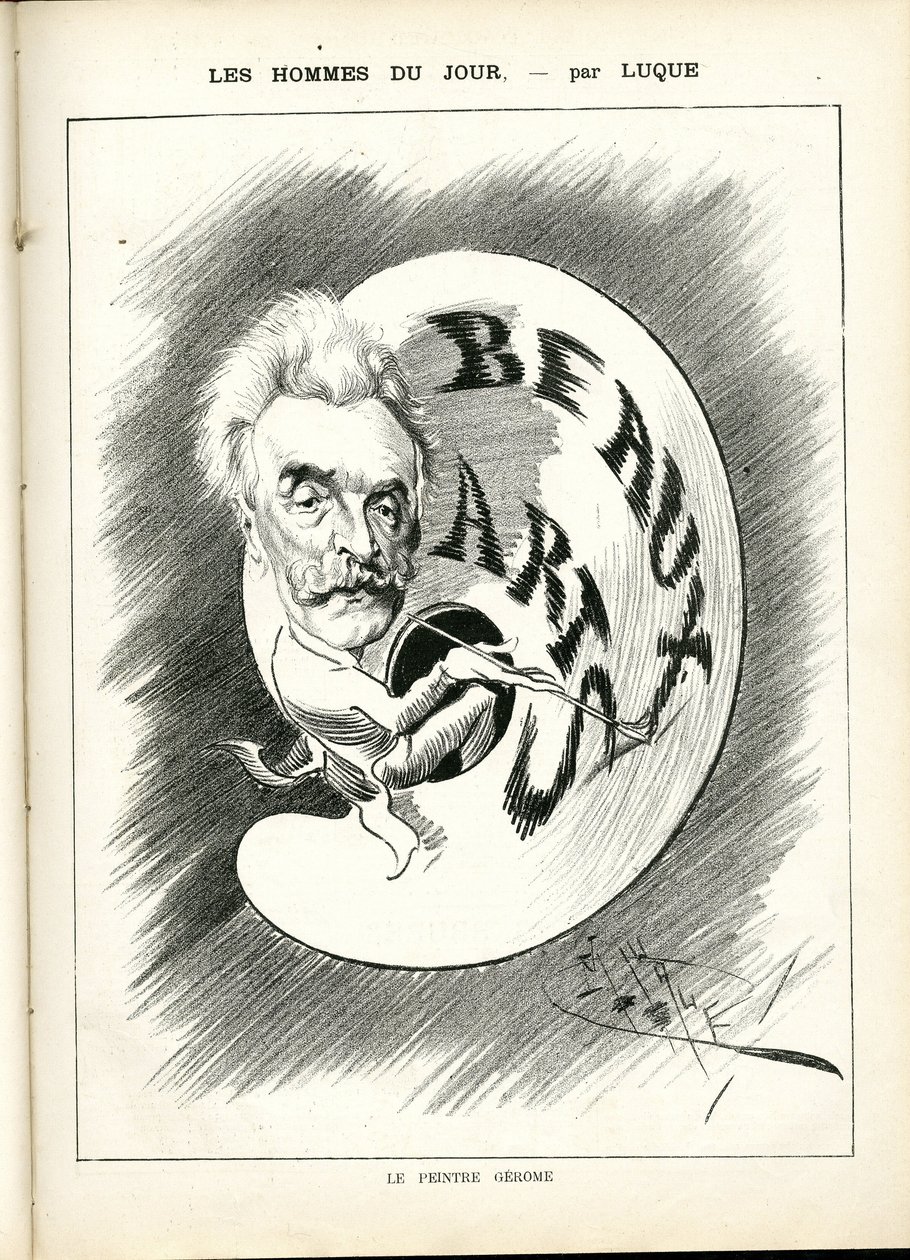 Ilustrace Manuel Luque (1854-1919) v La Caricature (1880) od Manuel Luque