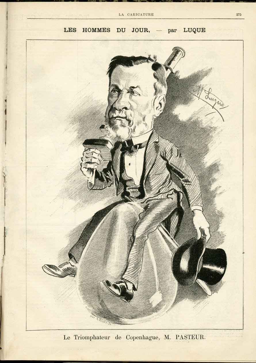 Ilustrace Manuel Luque (1854-1919) v La Caricature (1880) od Manuel Luque