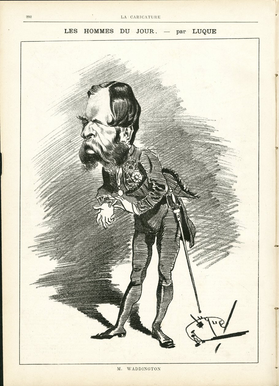 Ilustrace Manuel Luque (1854-1919) v La Caricature (1880) od Manuel Luque