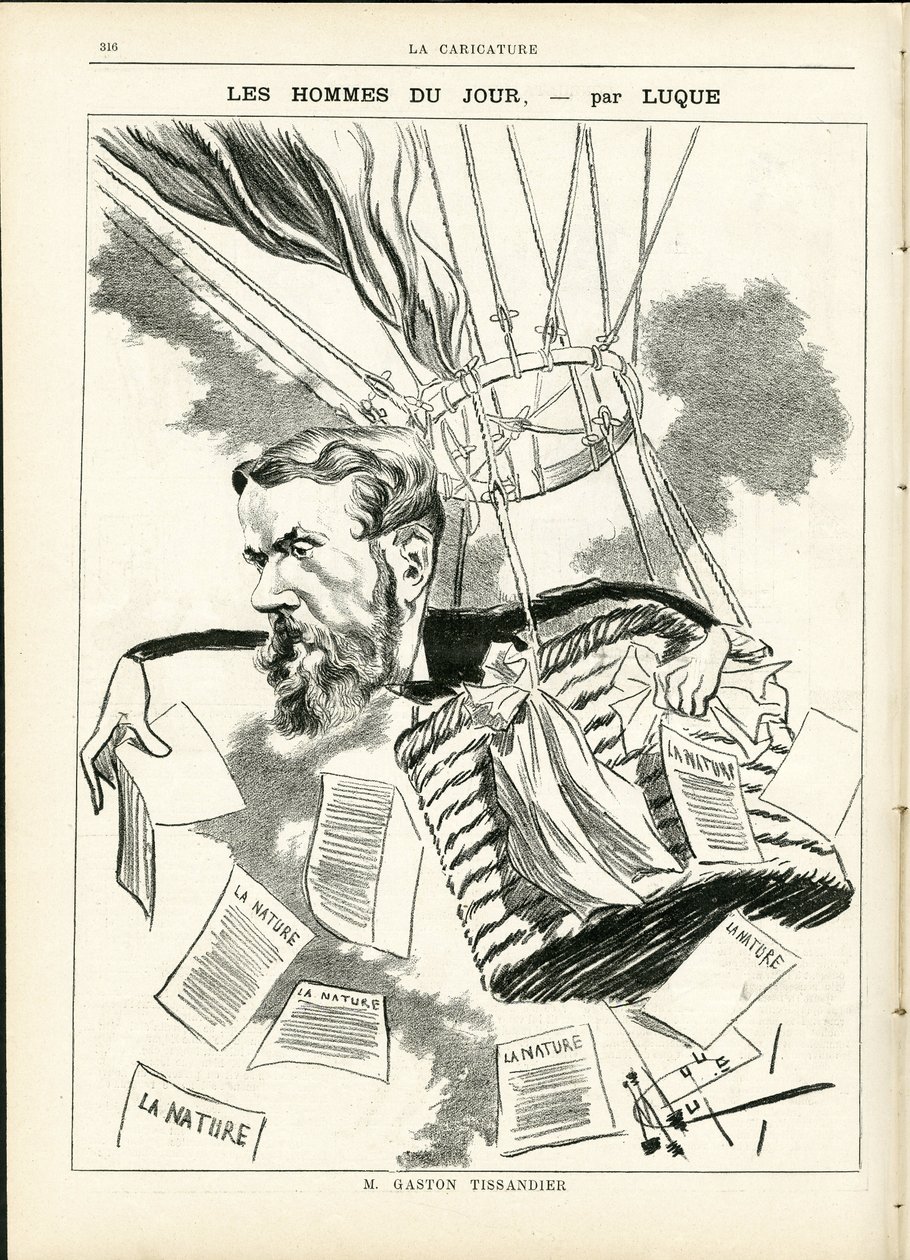 Ilustrace Manuel Luque (1854-1919) v La Caricature (1880) od Manuel Luque