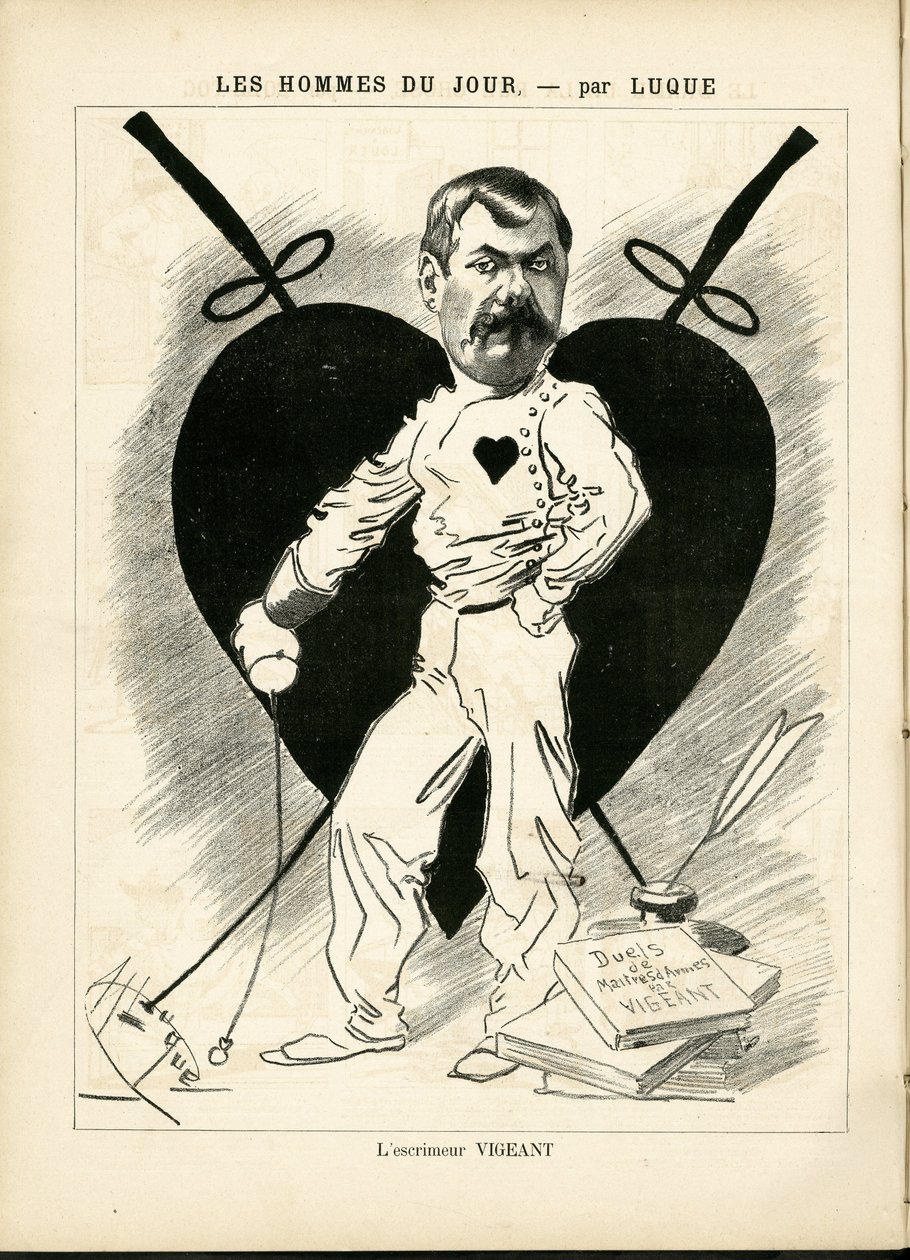 Ilustrace Manuel Luque (1854-1919) v La Caricature (1880) od Manuel Luque