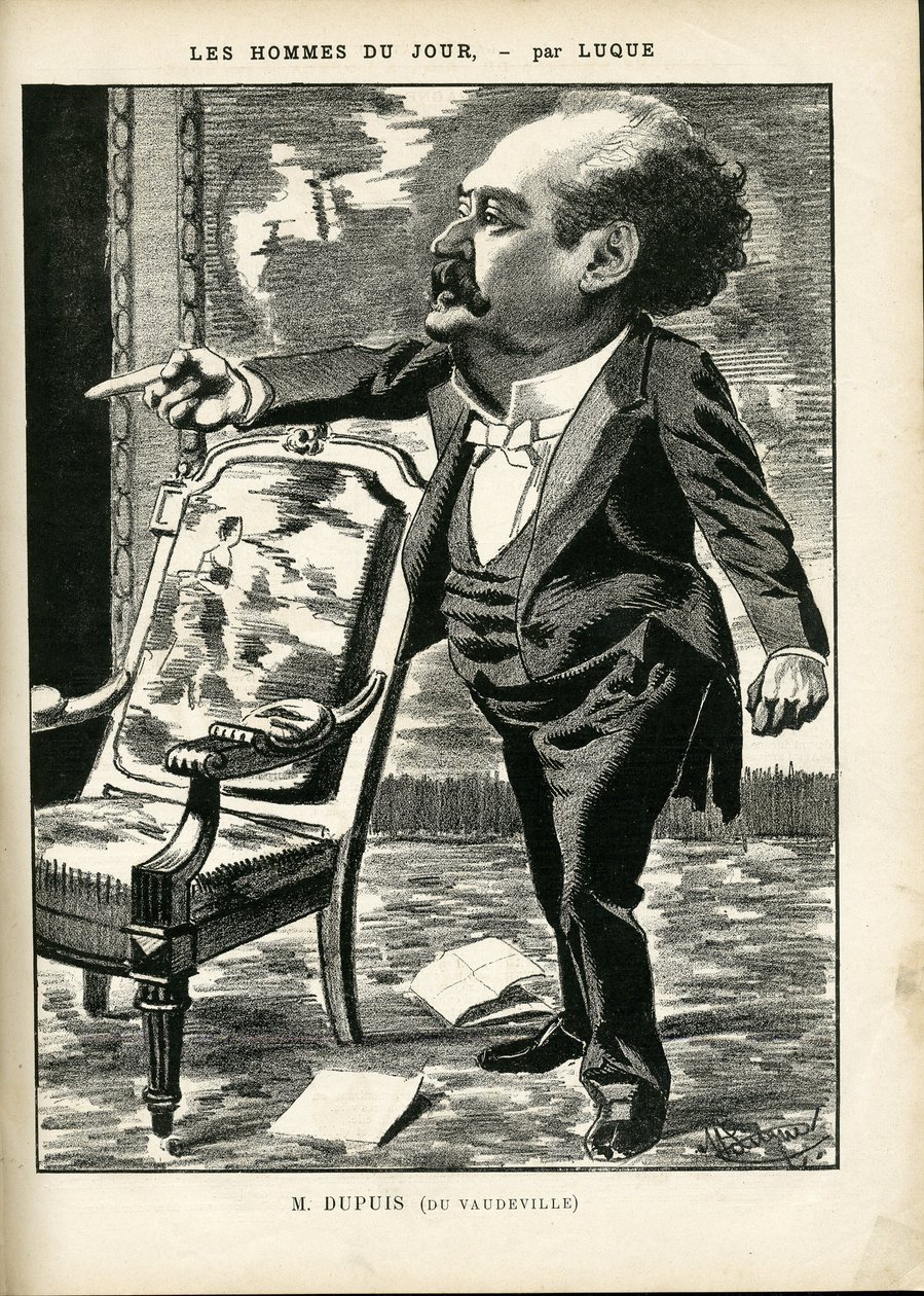 Ilustrace Manuel Luque (1854-1919) v La Caricature (1880) od Manuel Luque