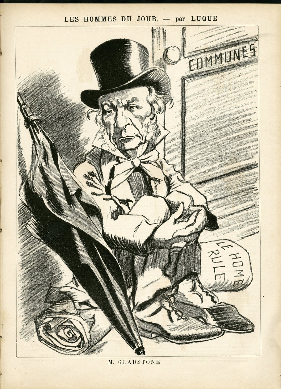 Ilustrace Manuel Luque (1854-1919) v La Caricature (1880) od Manuel Luque