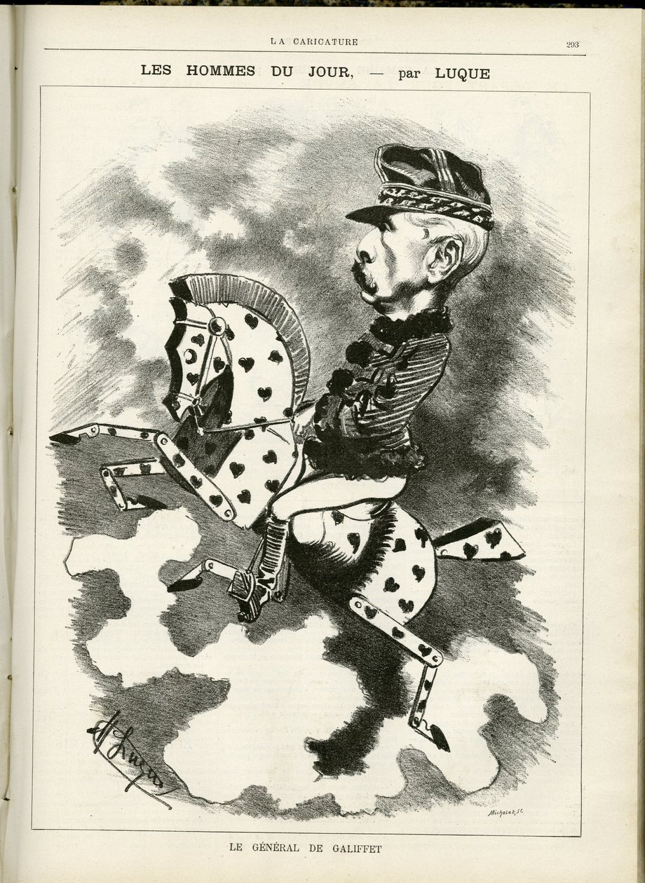 Ilustrace Manuela Luqueho (1854-1919) v La Caricature (1880) od Manuel Luque
