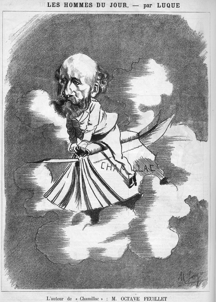 Octave Feuillet (1821-1890) francouzský spisovatel. od Manuel Luque
