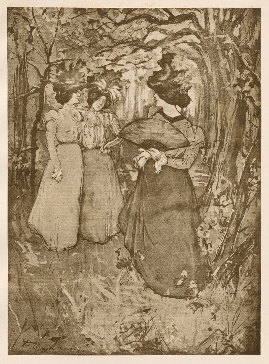 Menuet dAutomne, 1898. od Manuel Robbe