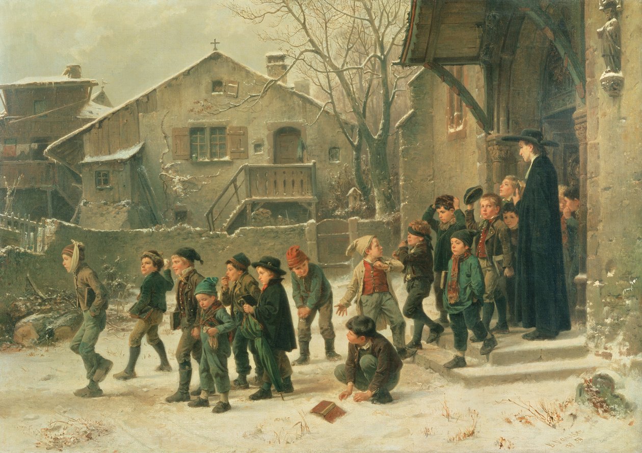 Po třídě, 1859 od Marc Louis Benjamin Vautier