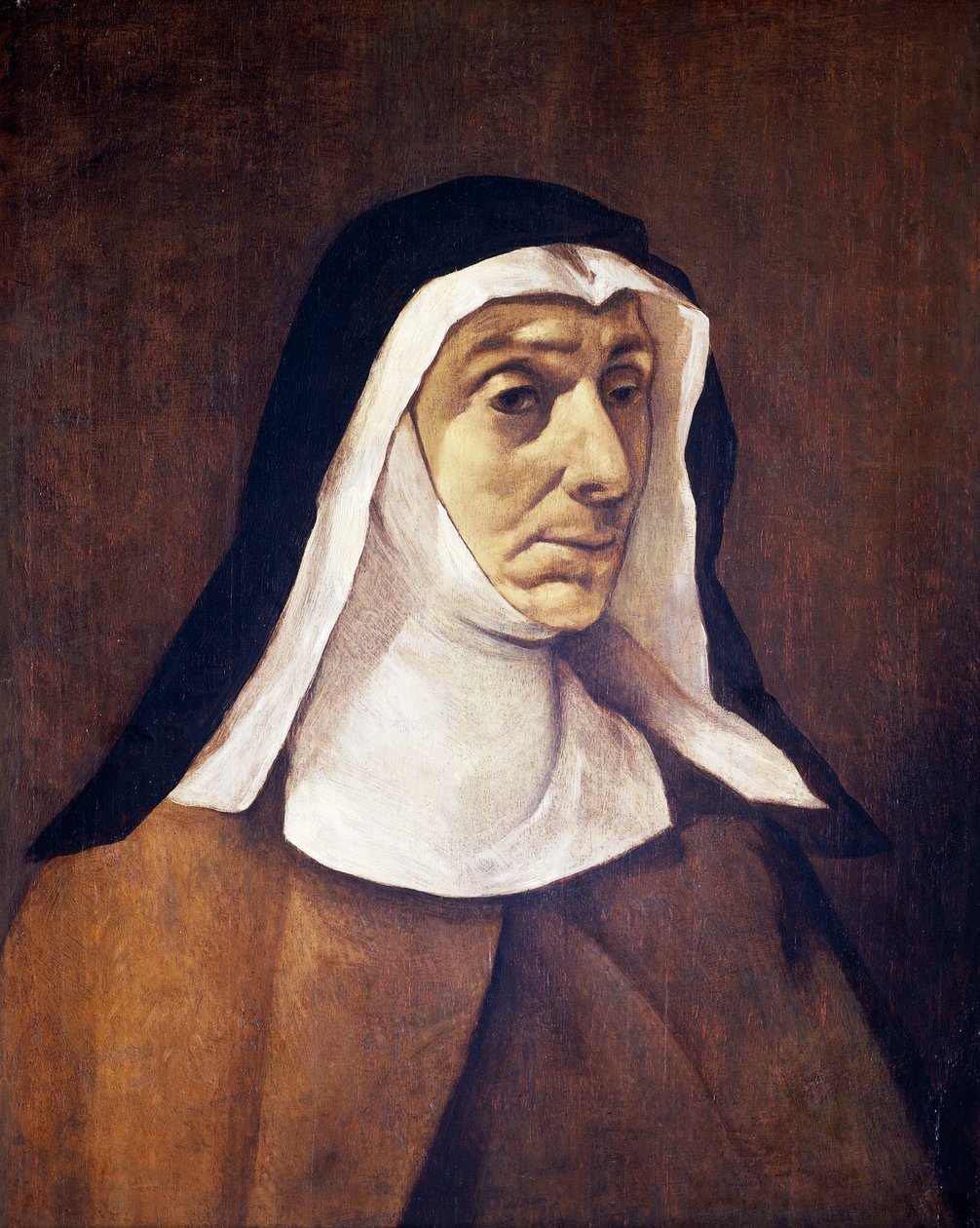 stará jeptiška od Marcantonio Bassetti