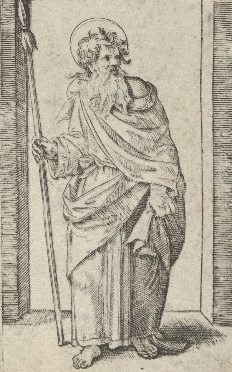 Svatý Matyáš, ca. 1500-1534. od Marcantonio Raimondi