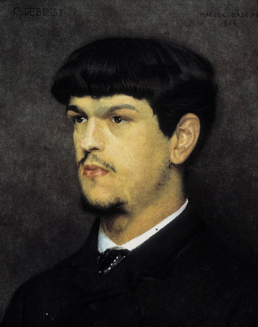 Portrét Clauda Debussyho Marcel Andre Baschet (1862-1941) od Marcel Andre Baschet