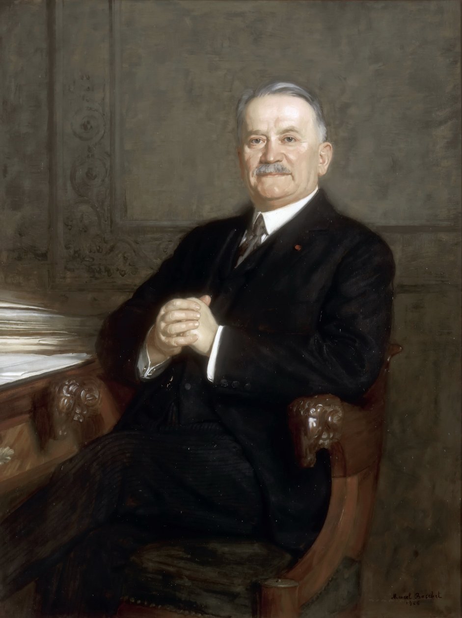 Portrét Gastona Doumergue 1863-1937 od Marcel Andre Baschet