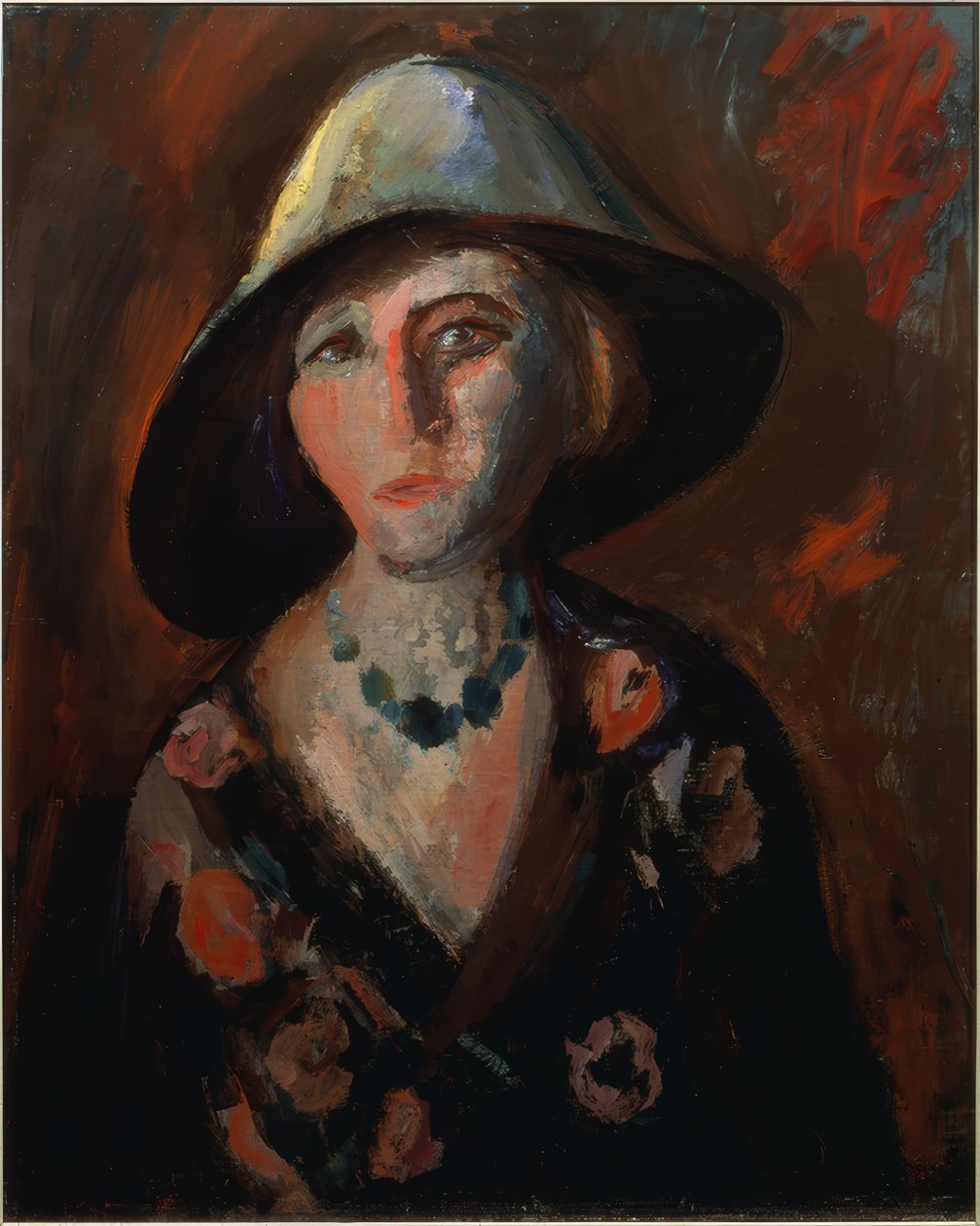 Portrét madam Millettové od Marcel Poncet