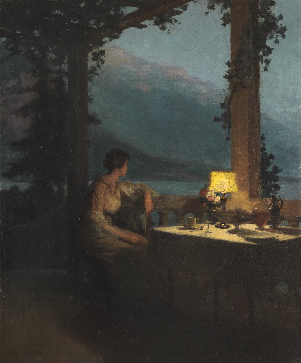Terasa, Annecy od Marcel Rieder