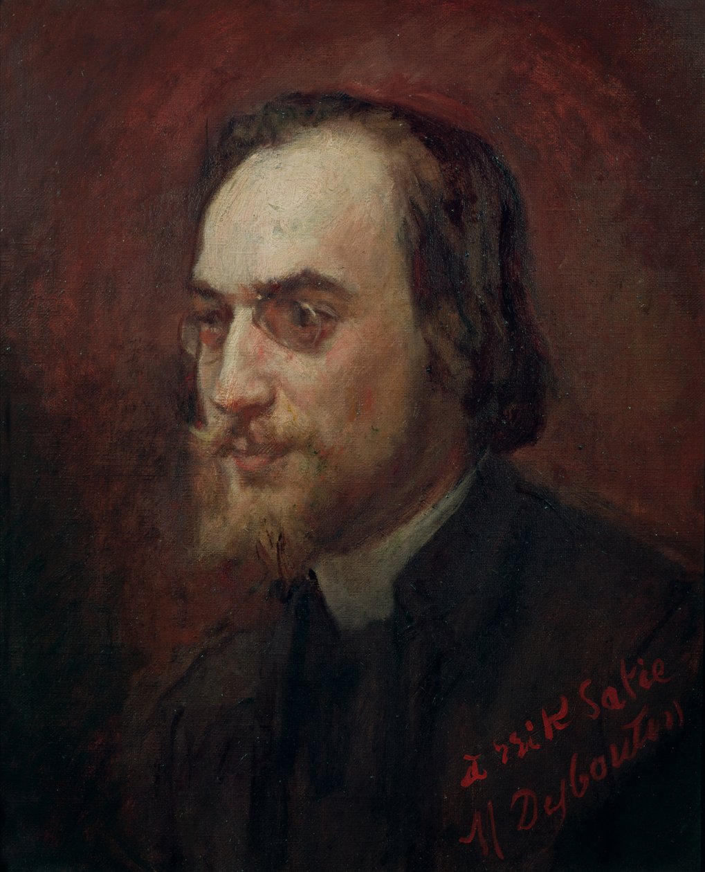 Erik Satie (1866-1925) od Marcellin Gilbert Desboutin