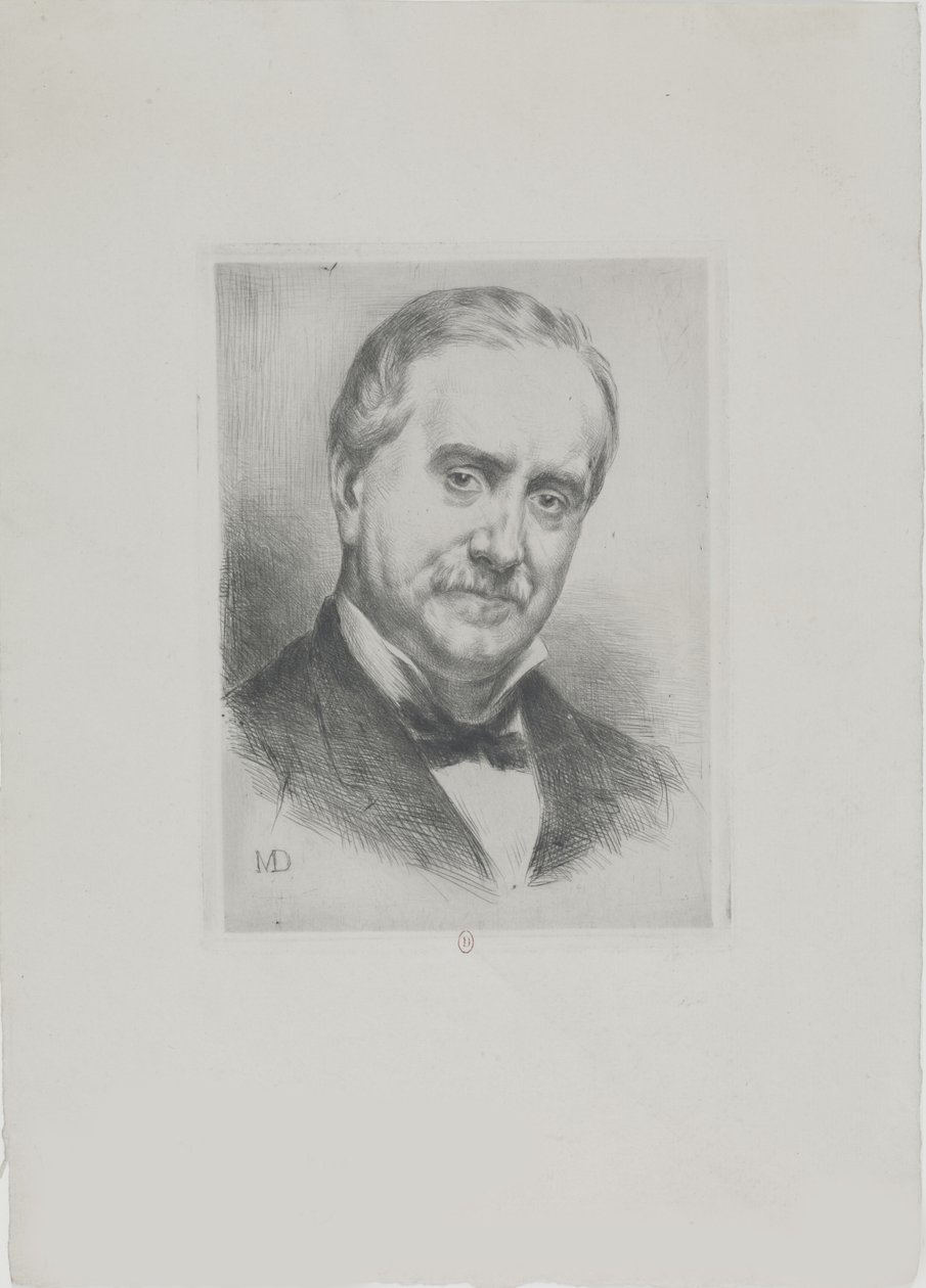Portrét Paula Duranda-Ruela 1831-1922, 1882. od Marcellin Gilbert Desboutin