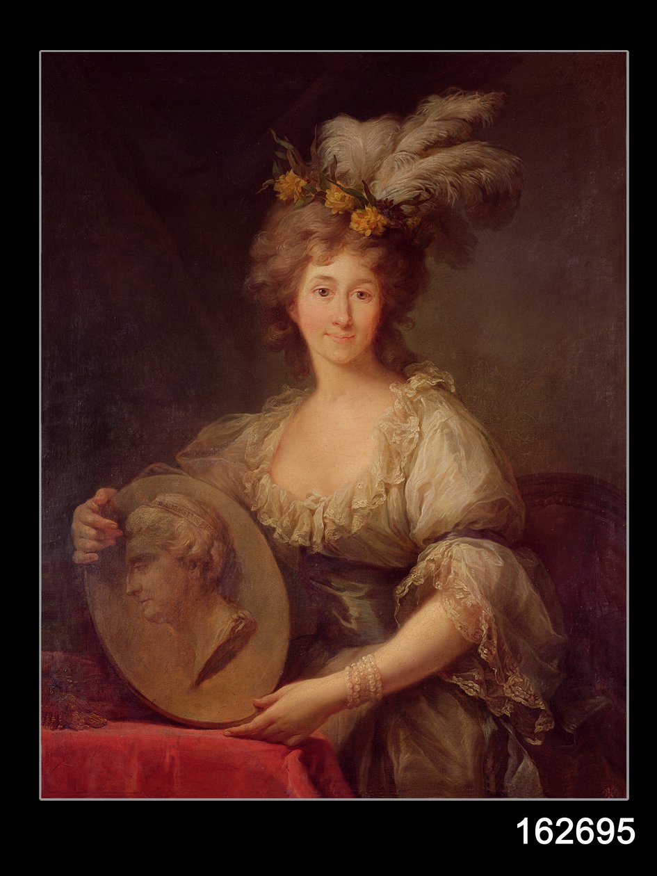 Portrét Anny Bironové (1750-1850), kurlandské princezny, asi 1795 od Marcello Bacciarelli