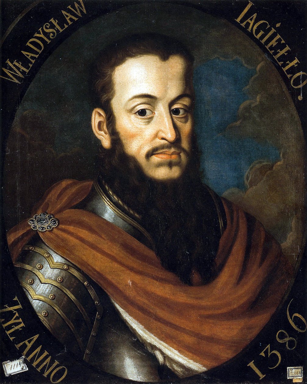 Ladislav II Jagellonský (Ladislas II. Polský) (1352 nebo 1362-1434) - Portrét krále Vladislava II. Jagiello od Bacciarelli, Marcello (1731-1818) od Marcello Bacciarelli