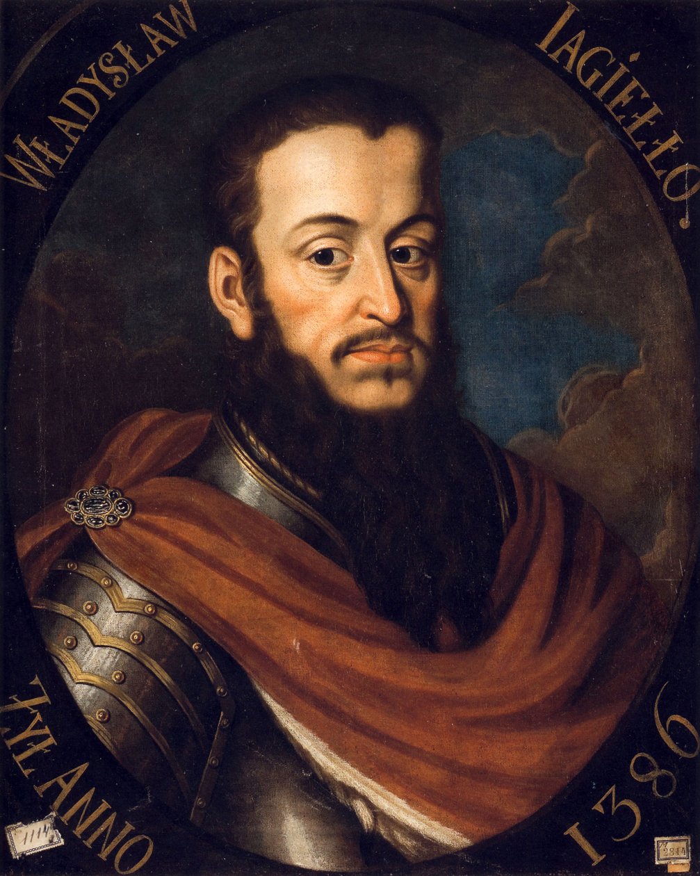 Portrét krále Vladislava II. Jagellonský, 1790 od Marcello Bacciarelli
