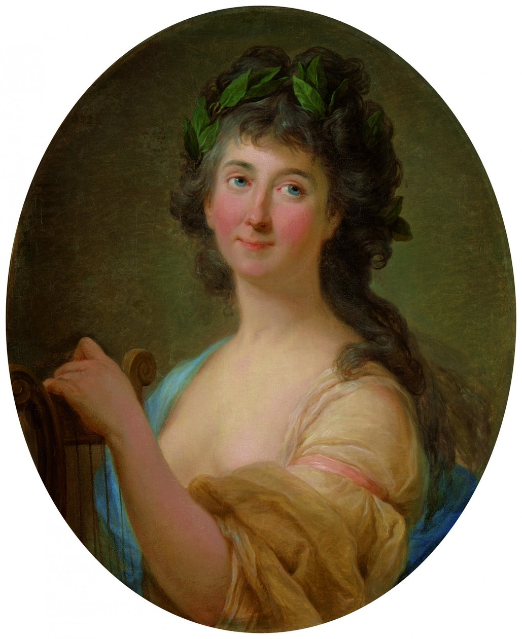 Portrét Catherine Gattai Thomatisové jako múzy od Marcello Bacciarelli
