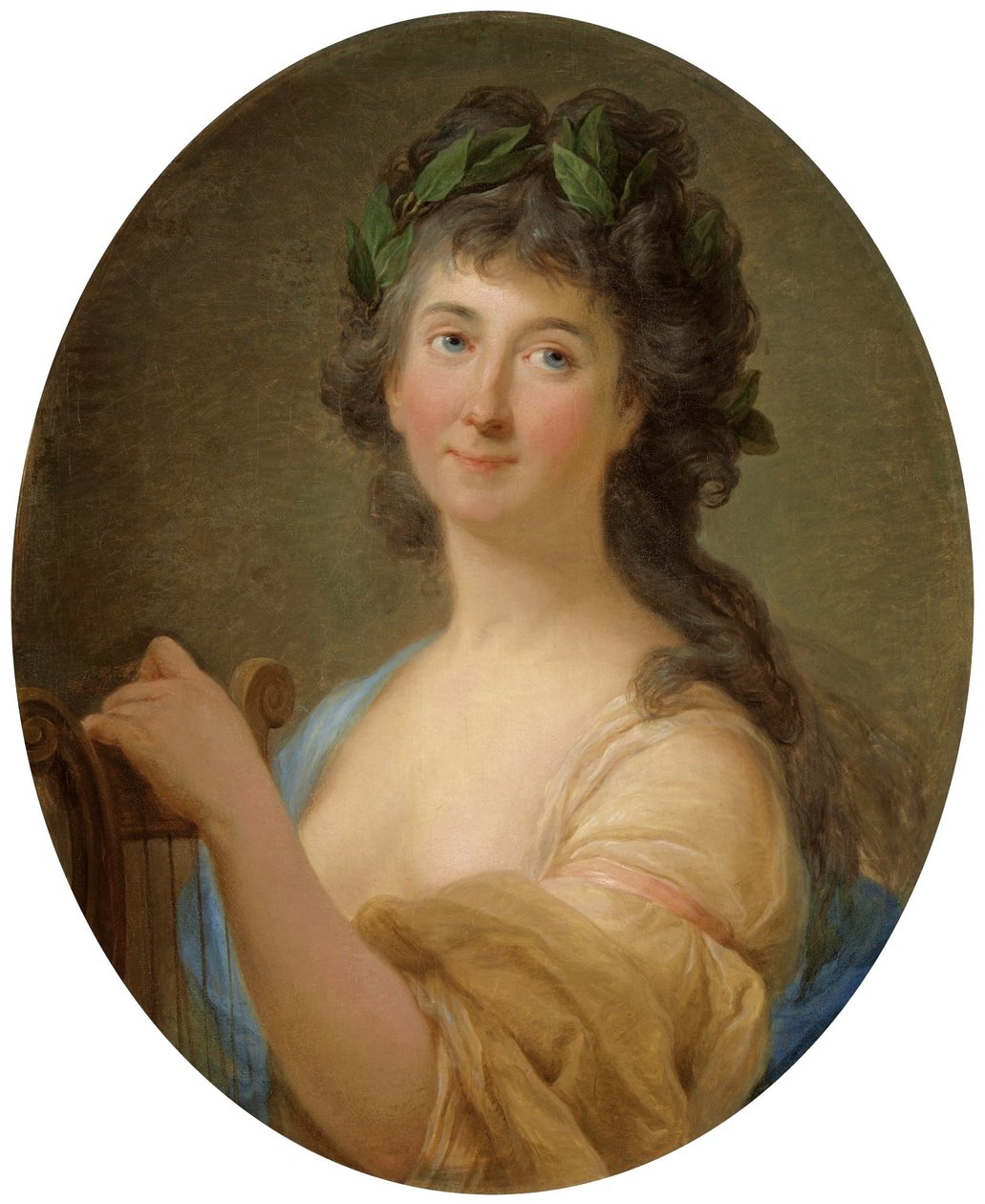 Portrét Catherine Gattai Tomatis jako múzy od Marcello Bacciarelli