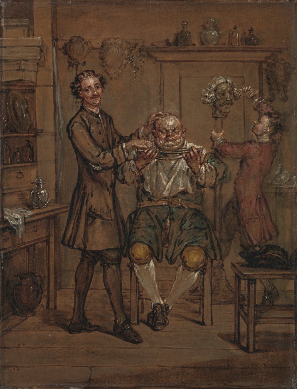 Holič od Marcellus Laroon the Younger