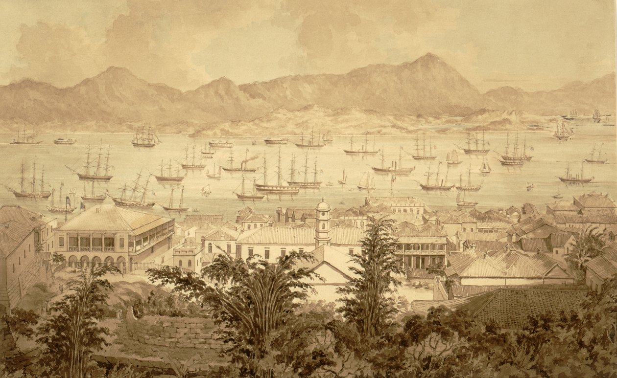 Hongkongský přístav od Marciano Antonio Baptista