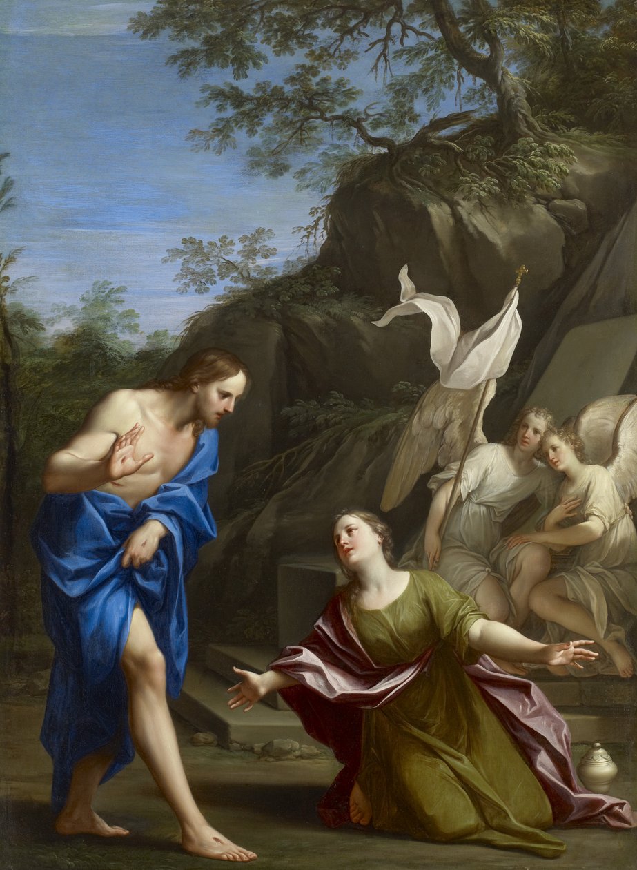 Noli Me Tangere (Nedotýkej se mě), kolem roku 1700 od Marcantonio Franceschini