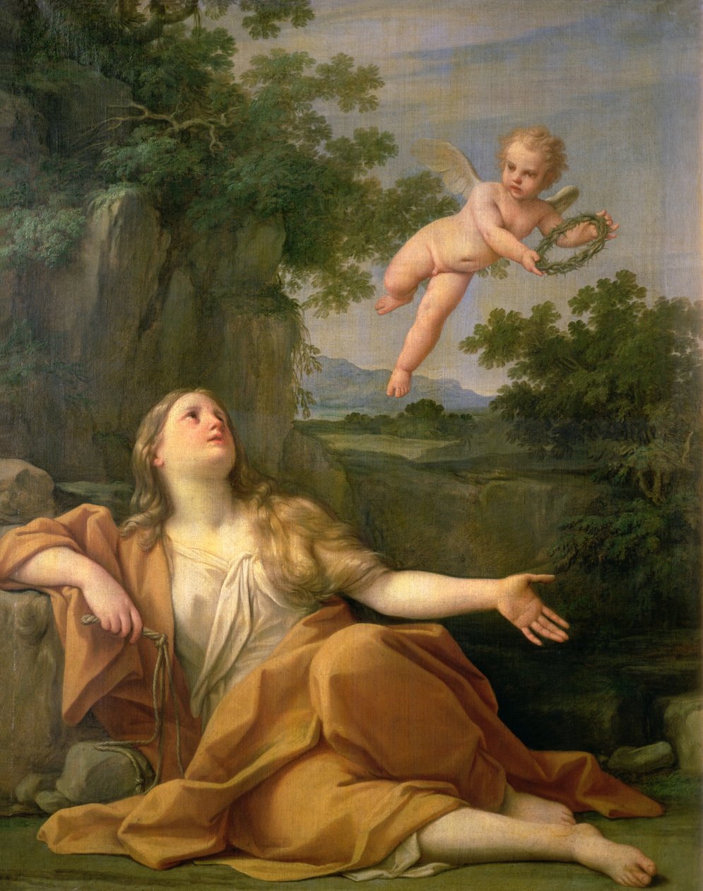 Kajícnice Máří Magdalena, 1700-05 od Marcantonio Franceschini