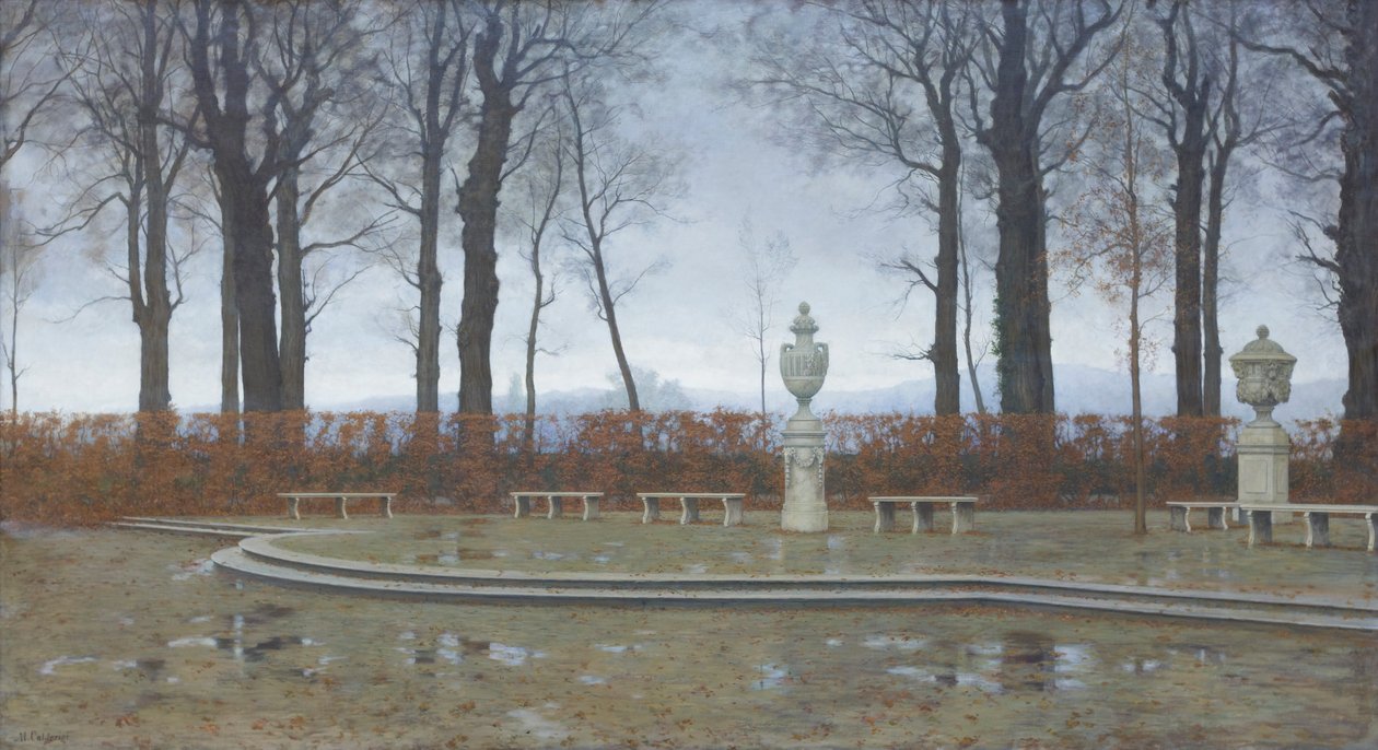 Turínské královské zahrady po březnových deštích od Marco Calderini