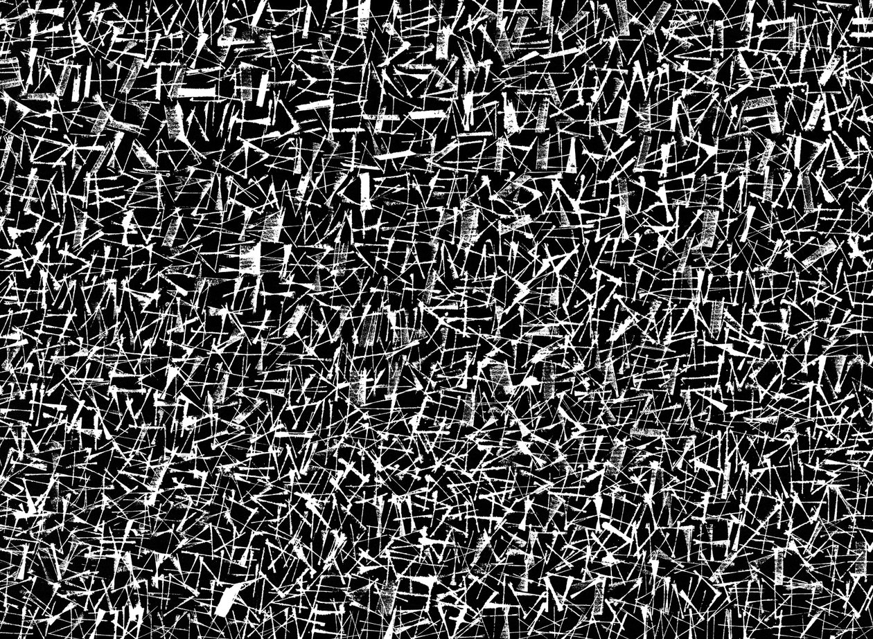Textura, 2017 (tuš na inkoustovém papíře) od Marco Campedelli