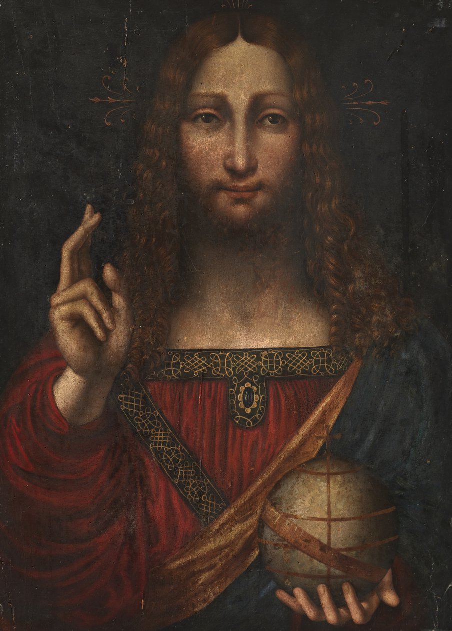 Salvator Mundi, kolem 1510-25 od Marco d Oggiono