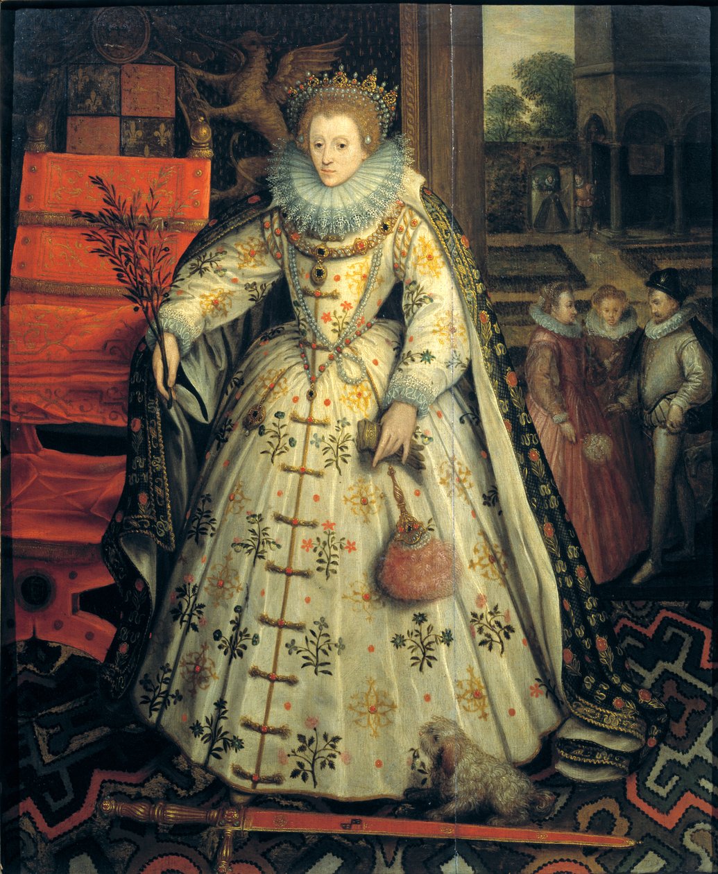 Královna Alžběta I. kolem roku 1580 od Marcus Gheeraerts