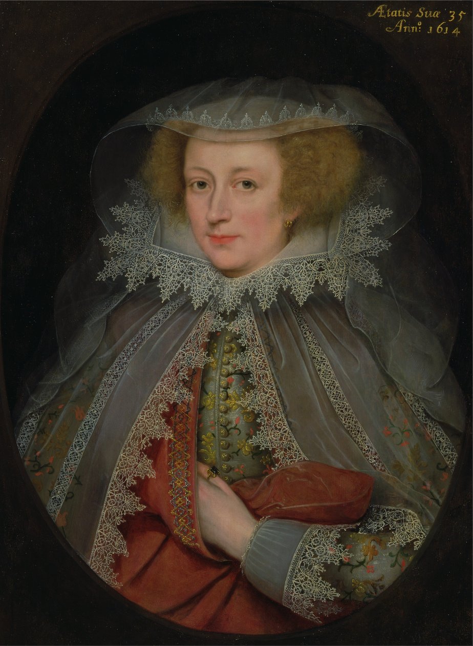 Catherine Killigrew, Lady Jermyn od Marcus Garret Gheeraerts the Younger