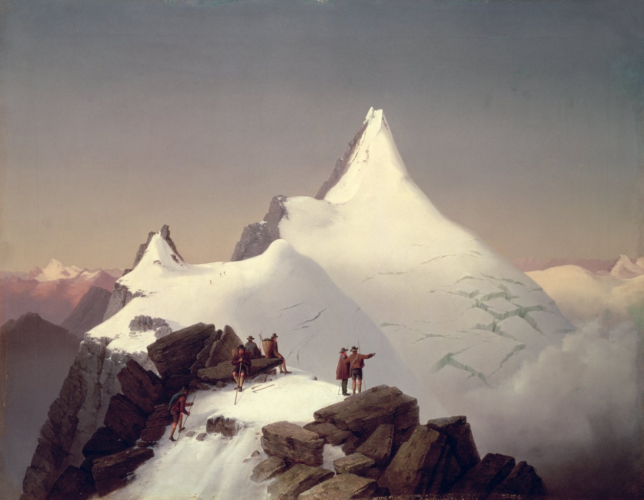 Pohled na horu „Grossglockner“ (The Great Bellringer) od Marcus Pernhart