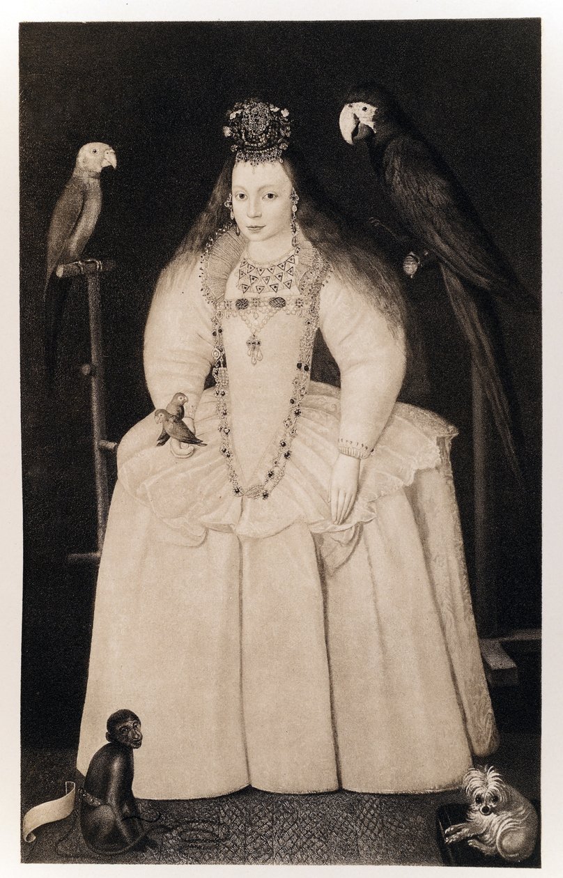 Arabella Stewartová od Marcus Garret Gheeraerts the Younger