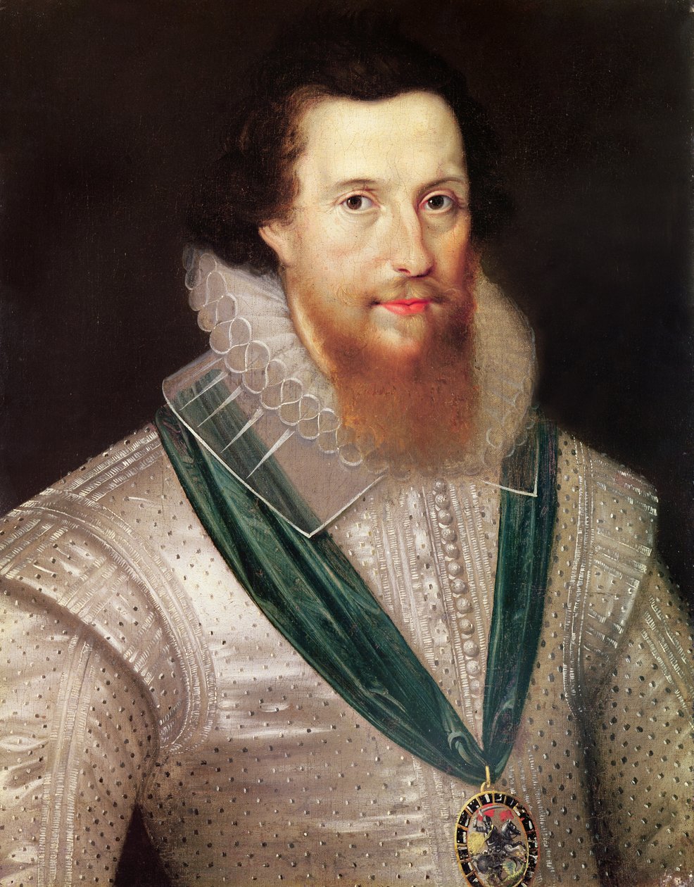 Portrét Roberta Devereuxe (1566-1601) kolem roku 1596 od Marcus Garret Gheeraerts the Younger