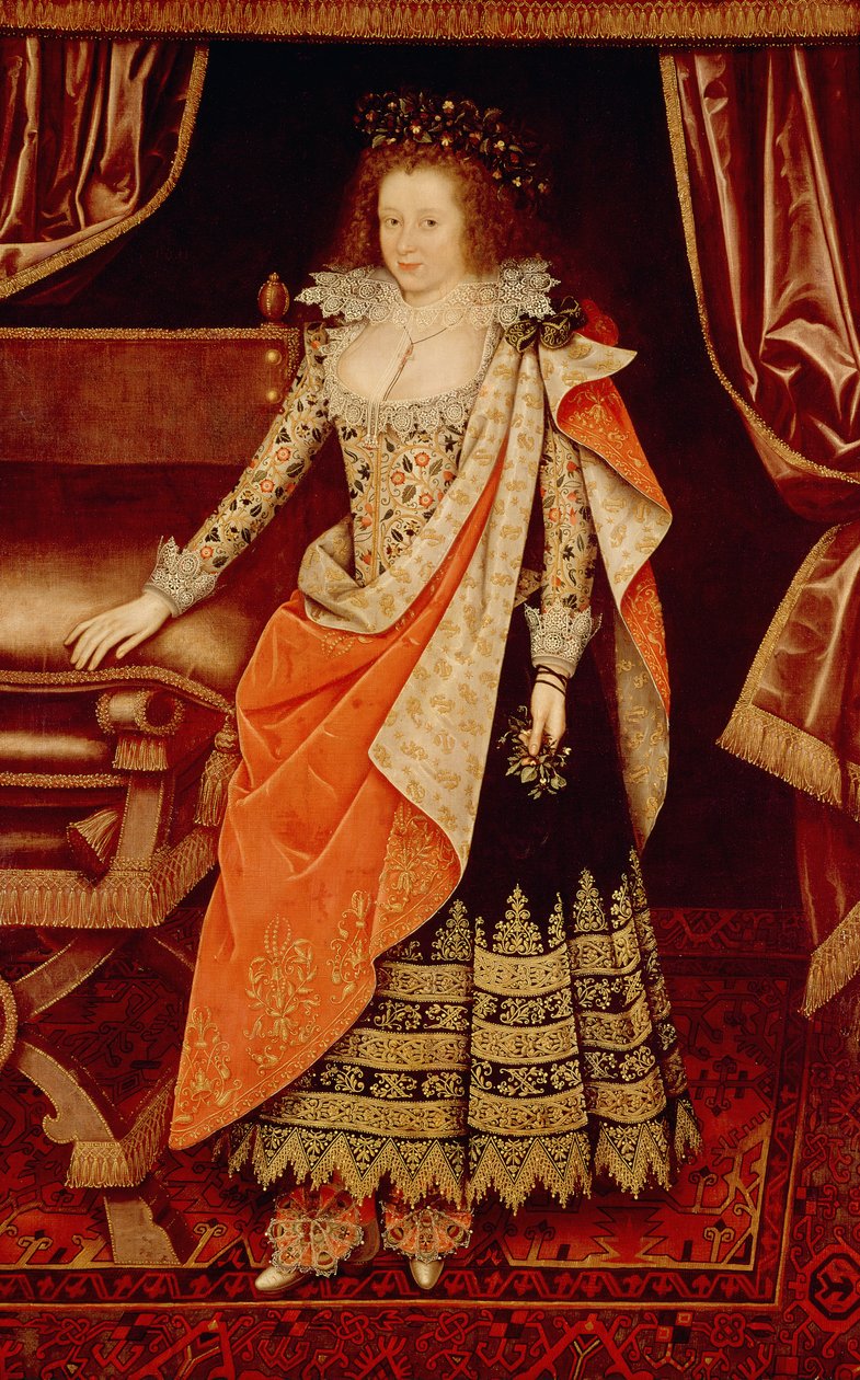 Frances Howard, hraběnka z Hertfordu, 1611 od Marcus Garret Gheeraerts the Younger