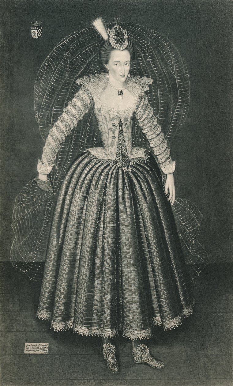 Lucy Harrington, hraběnka z Bedfordu, 16. století 1904 od Marcus Garret Gheeraerts the Younger