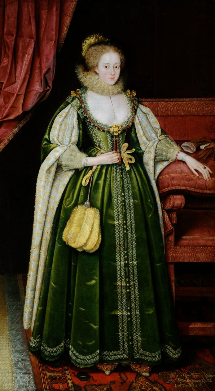Portrét dámy od Marcus Gheeraerts