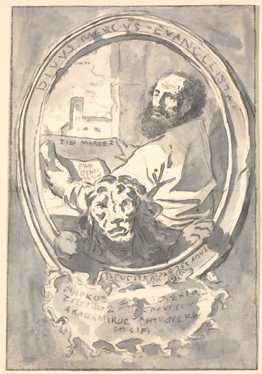 Evangelisté Marek od Marcus Tuscher
