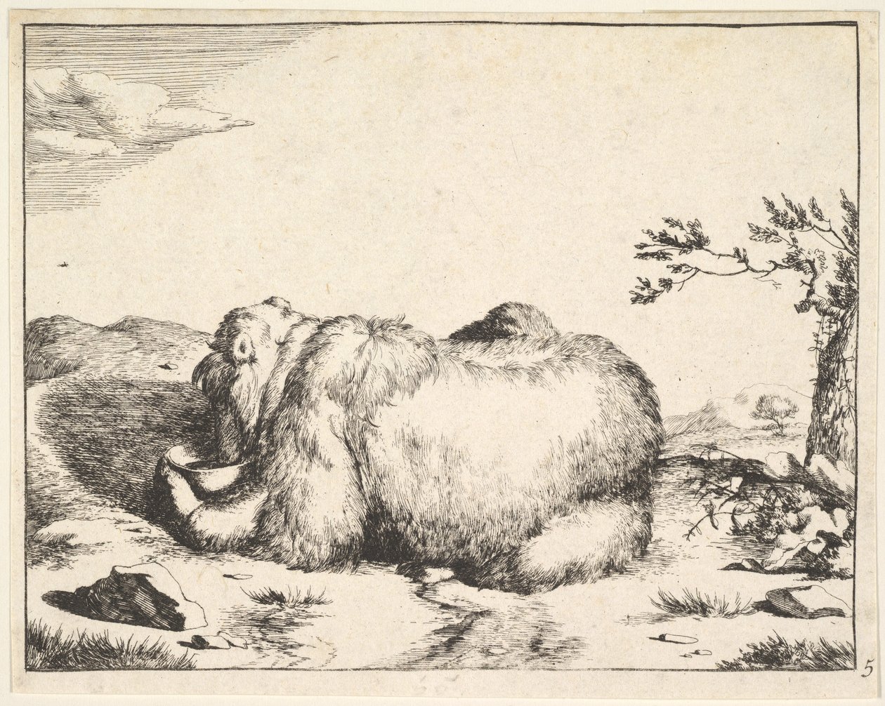 od The Set of The Bears, ca. 1664. od Marcus de Bye