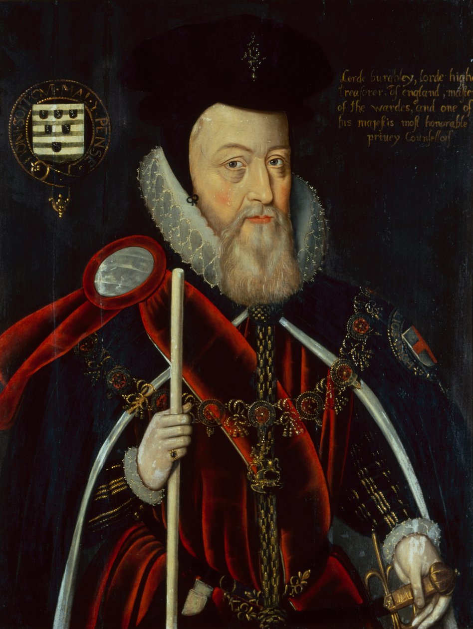 Portrét Williama Cecila od Marcus the Younger (circle of) Gheeraerts