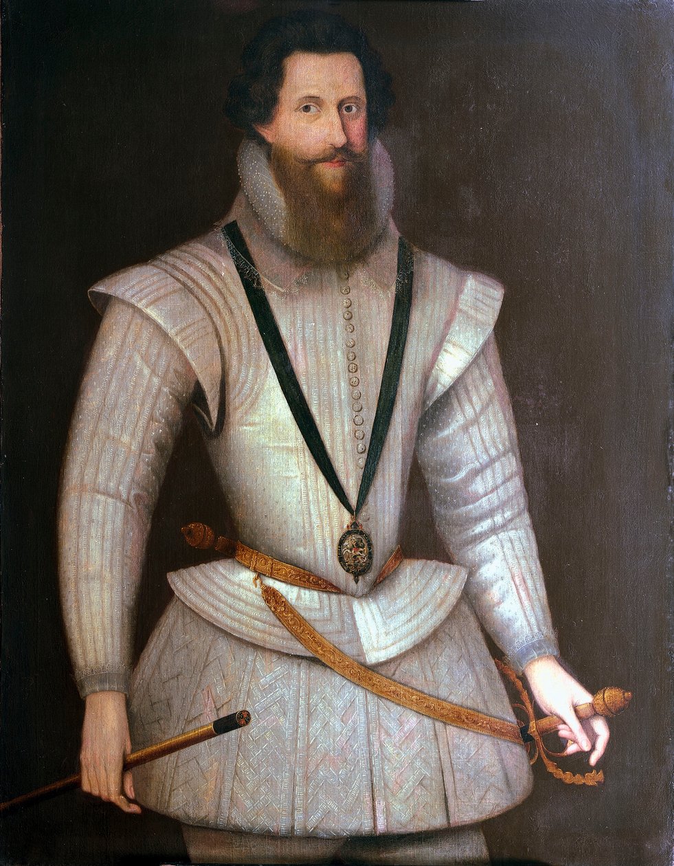 Robert Devereux, 2. hrabě z Essexu (1567-1601) od Marcus the Younger Gheeraerts