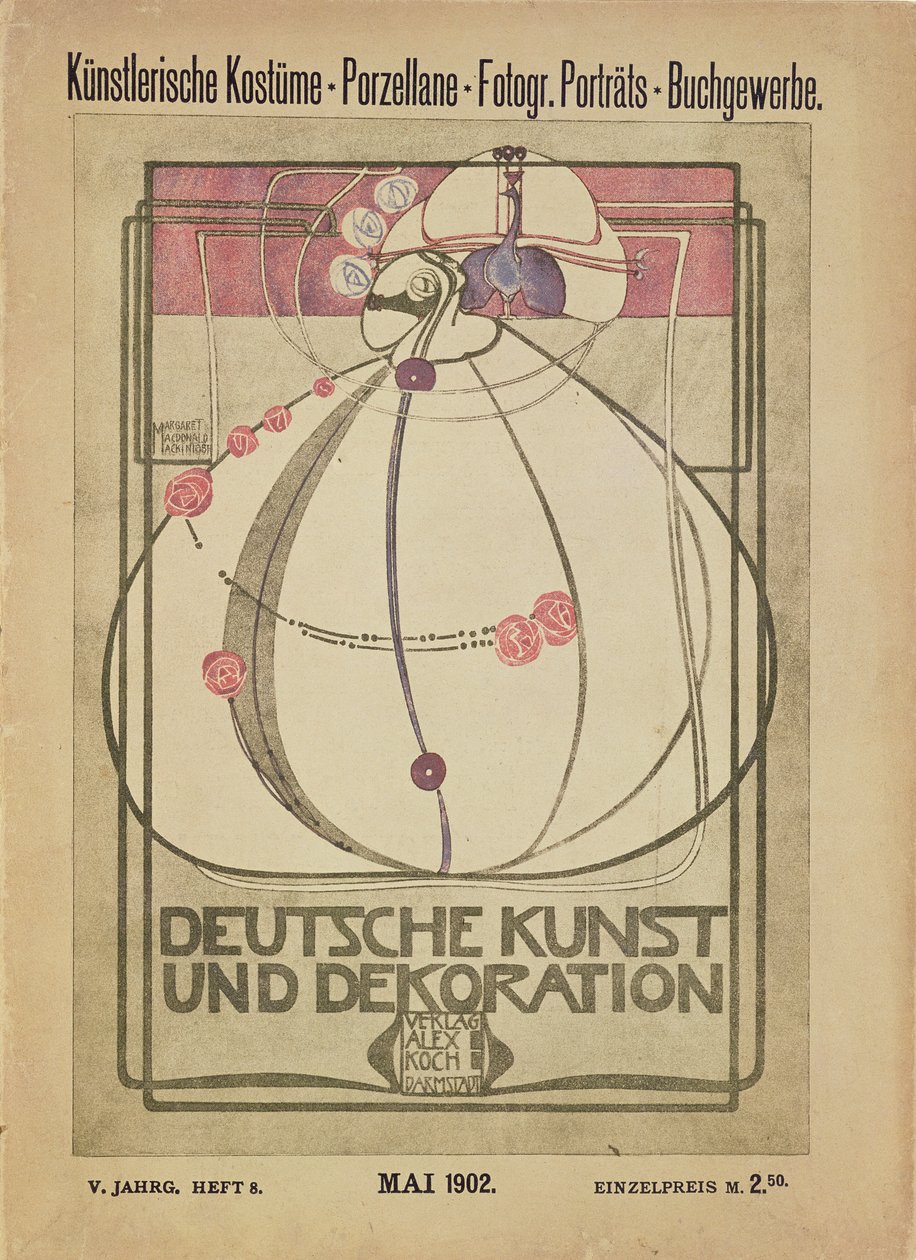 Německé umění a dekorace, květen 1902 od Margaret MacDonald Mackintosh
