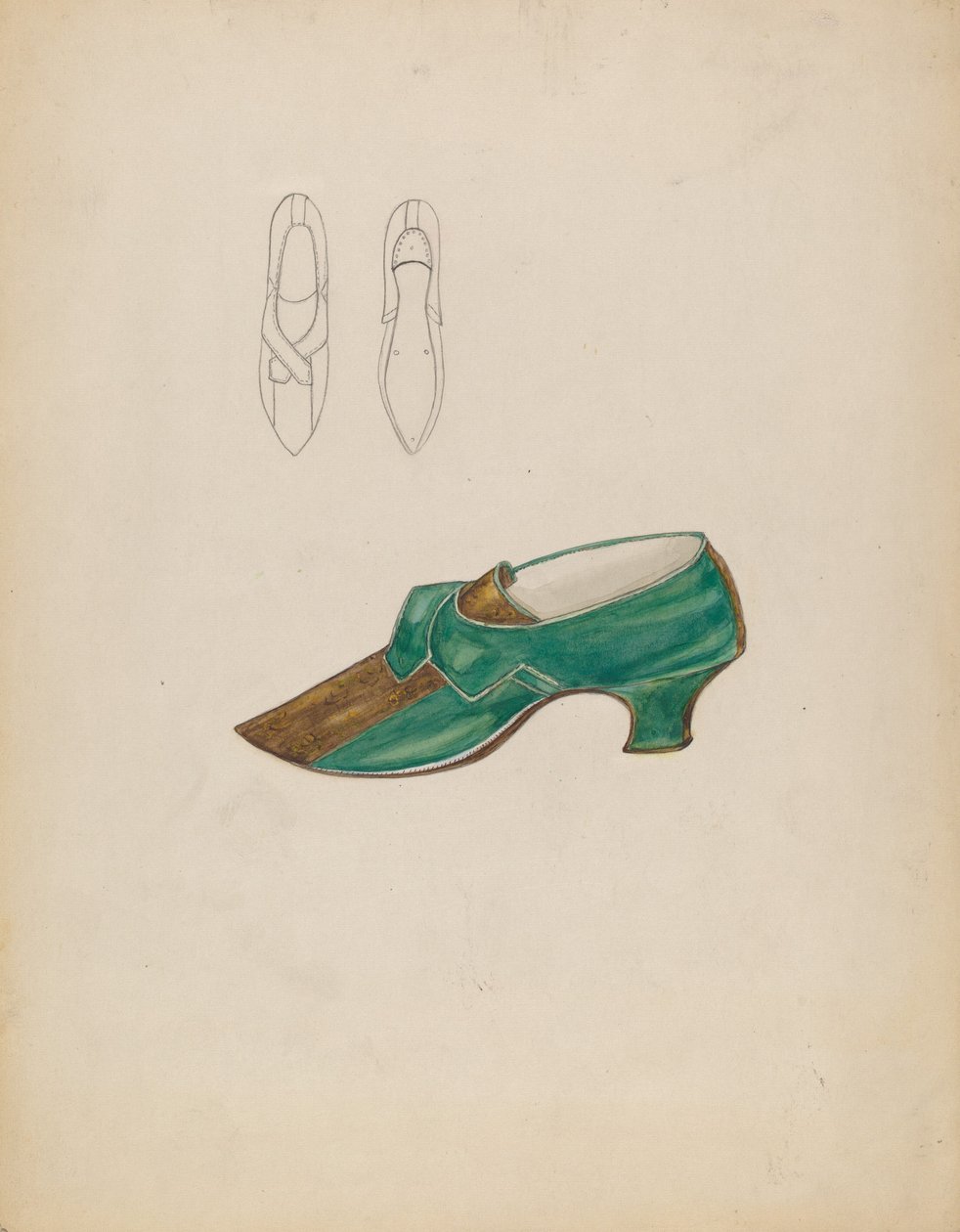 Pantofle, c. 1936. od Margaret Concha