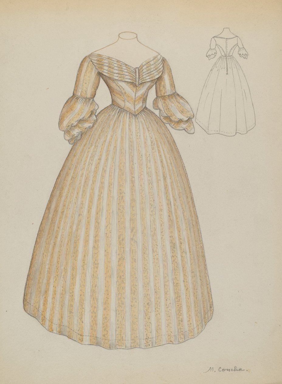 Svatební šaty, c. 1936. od Margaret Concha