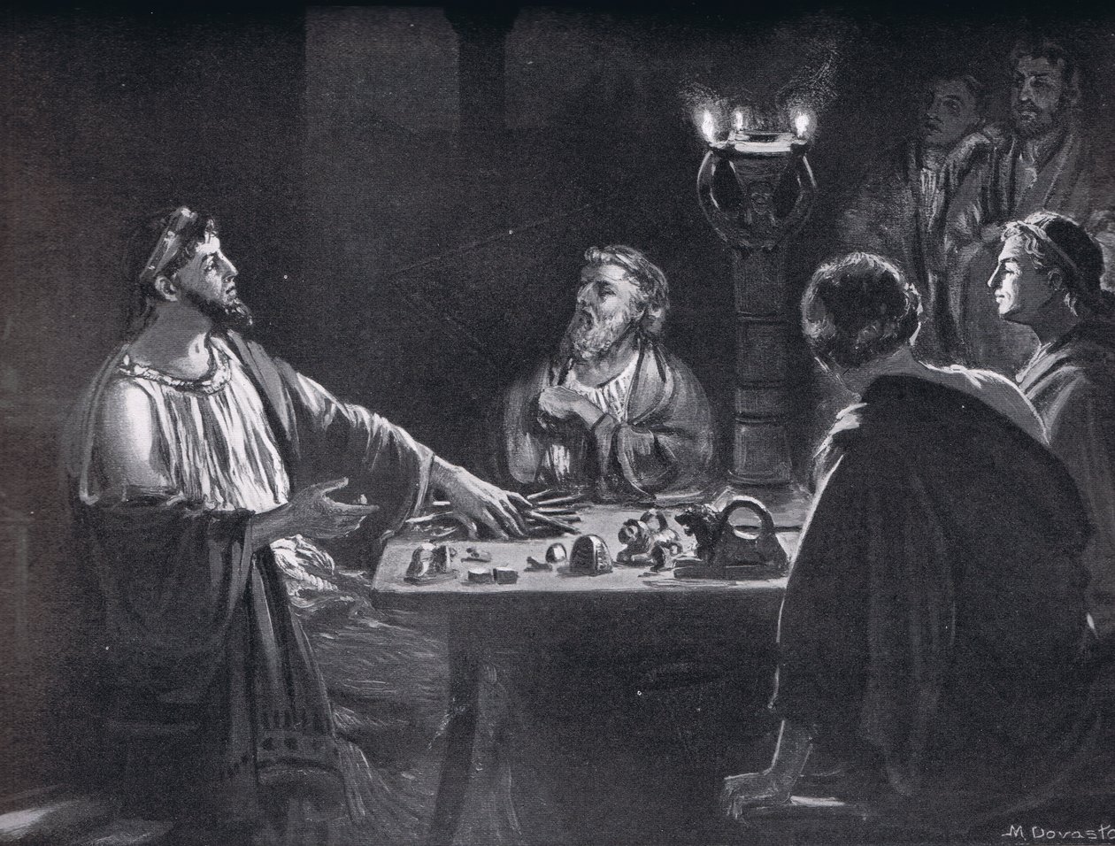 Zavedení měr a vah v Řecku, ilustrace z knihy "Hutchinson